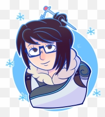 Mei Overwatch By Eiiart - Illustration Png,Mei Overwatch Png