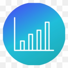 Graph Icon Statistic Signals Bar Chart - Graph Icon Glowing Neon png