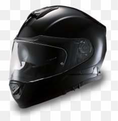 Dot Daytona Detour - HIGLOSS BLACK Motorcycle Helmet png