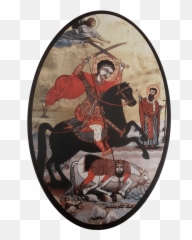 St Philopateer Oval Icon - Rein png