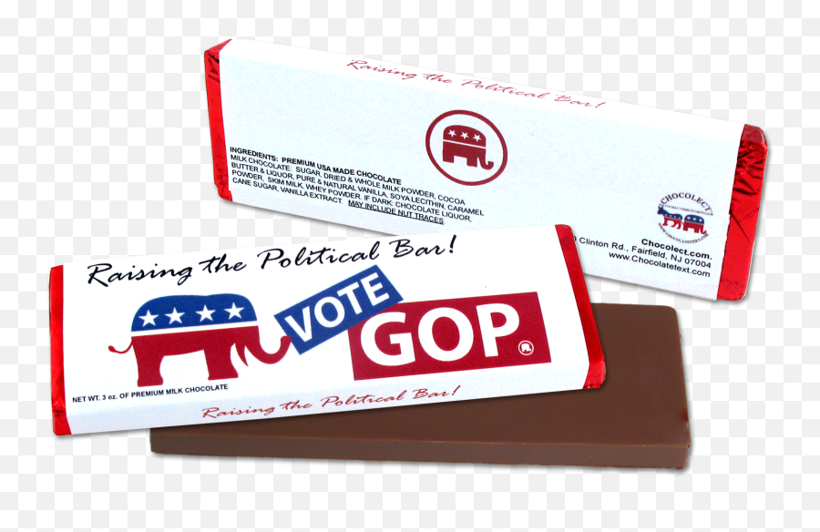 Young Republicans National Federation Chocolate Elections - Horizontal Png,Candybar Icon Collections
