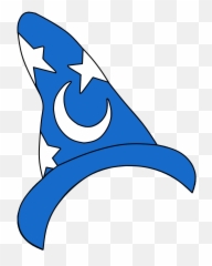 Download Sorcerer Mickey Hat Clipart - Disney Sorcerer Hat Sorcerer Mickey Hat Png,Sorcerer Png