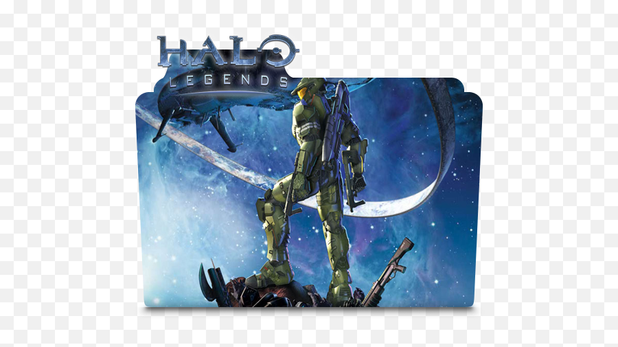 Halo Legends Folder Icon 2010 - Designbust Folder Icons Halo Png,Halo Icon