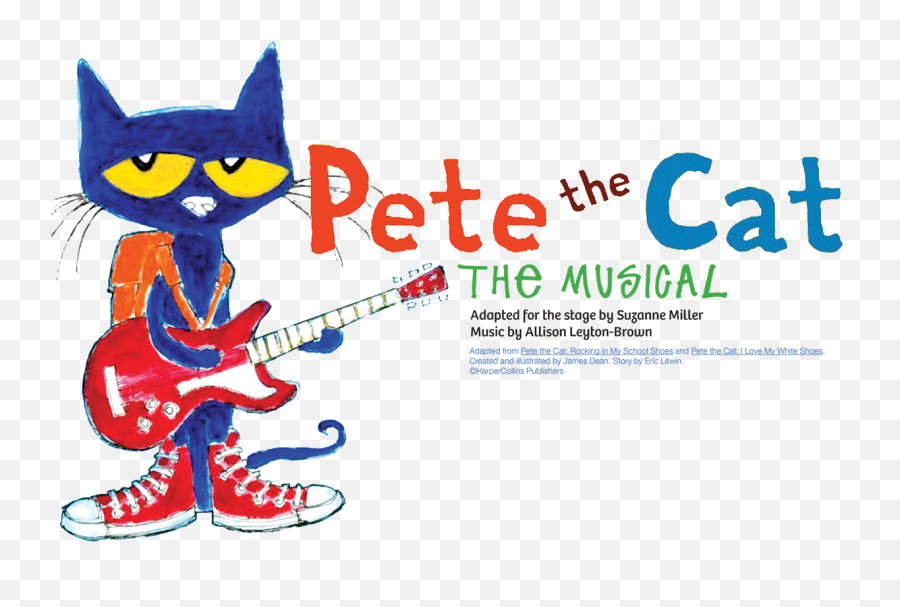 The Musical - Pete The Cat Reading Rocks Png,Pete The Cat Png