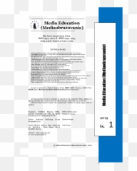 Pdf Media Education 2019 59 1 Alexander Fedorov A - Document Png,Lg Esteem Icon Glossary