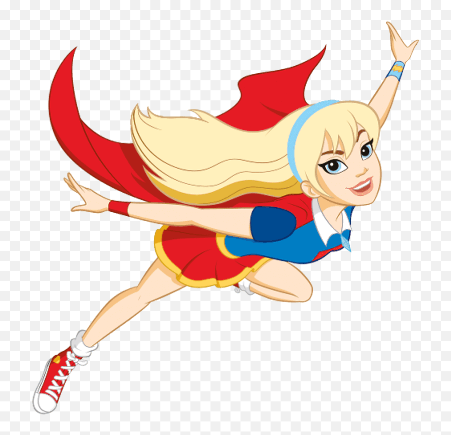 Supergirl - Dc Superhero Girls Supergirl Flying Png,Supergirl Png - free  transparent png images 