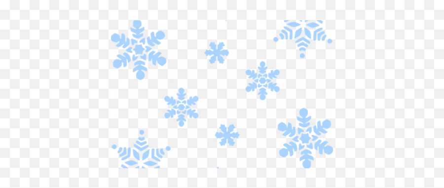 Falling Snowflake Clipart - Falling Snowflakes Clipart Black And White Png,Transparent Snow