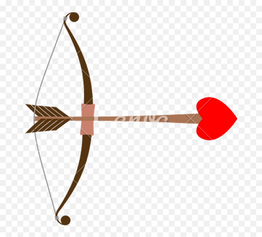 Valentines Bow And Arrow Png Image - Love Bow And Arrow Png,Bow And Arrow Png