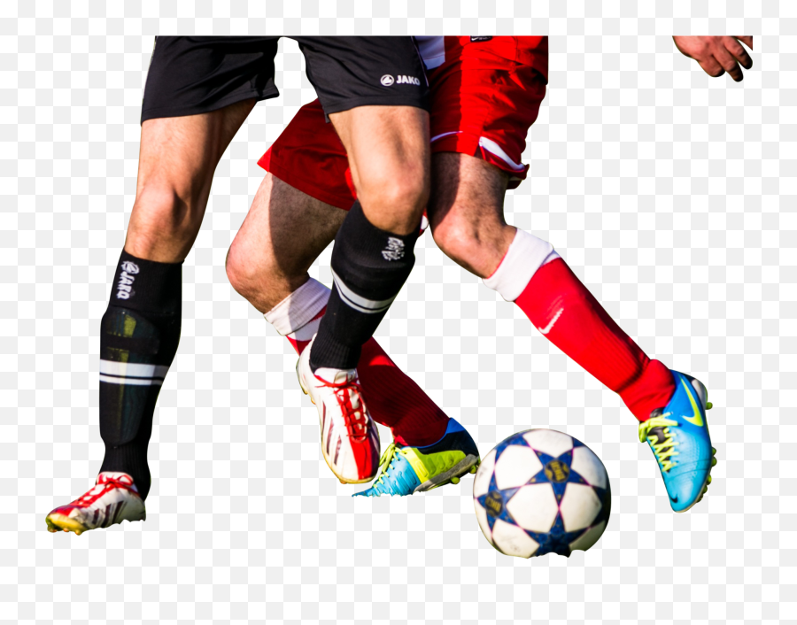 Two Players Playing Football Png Image - Soccer Players Png,Playing Png