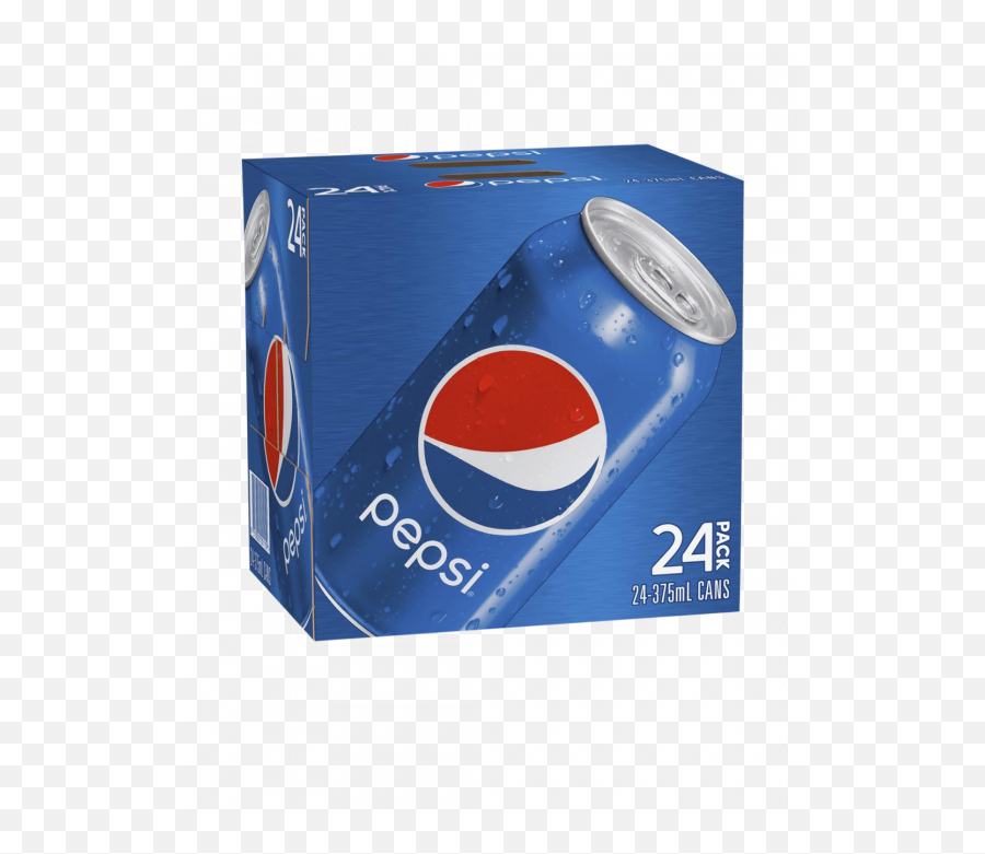Pepsi 24 X 375ml Cans - 24 Pack Pepsi Png,Pepsi Png