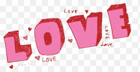 Love Word Text Transparent Background Png Mart