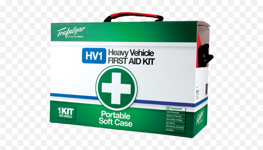 Hv1 Heavy Vehicle First Aid Kit - First Aid Kit Png,First Aid Kit Png