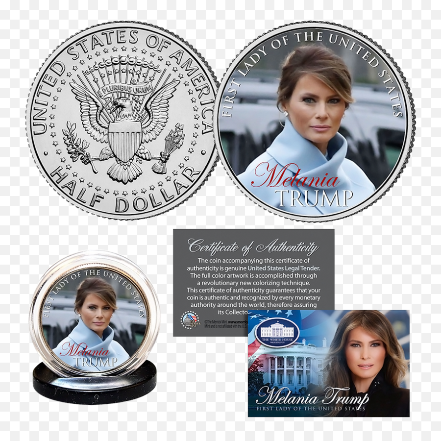 Melania Trump First Lady Jfk Half - 2020 Half Dollar Png,Melania Trump Png Melania Trump First Lady Jfk Half - 2020 Half Dollar Png,Melania Trump Png