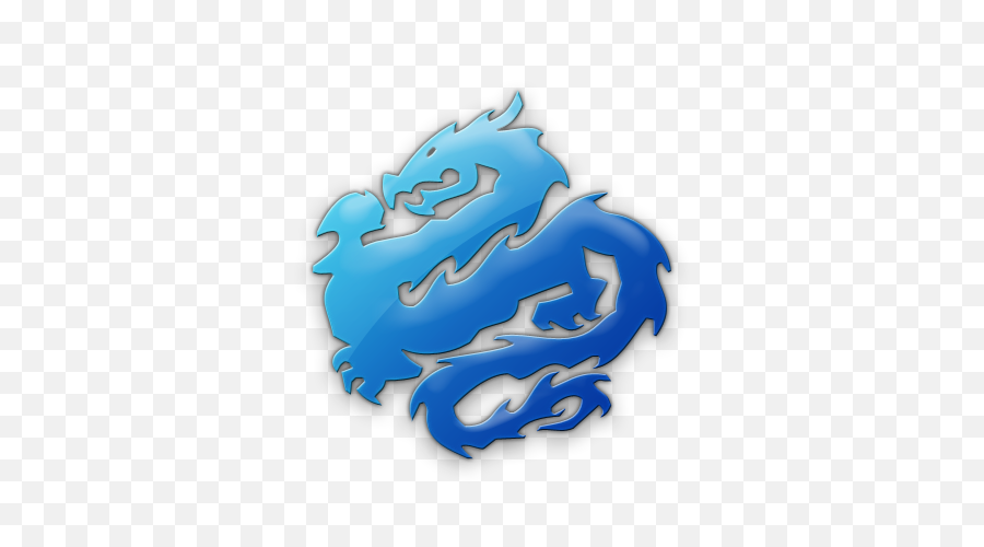 Blue Chinese Dragon Png - Green Chinese Dragon Logo,Blue Dragon Png