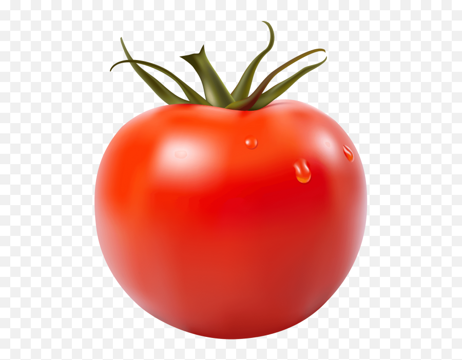 Red Tomato Png Clipart Picture - Tomato Vector Art Png,Tomato Slice Png