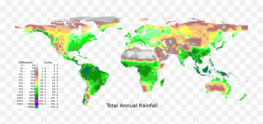 World Average Yearly Annual Precipitation - Aec Asean Economic Community Png,Global Map Png