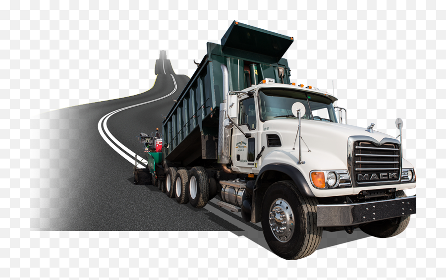 Download Paving Truck - Trailer Truck Png,Pavement Png