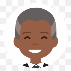 Download Famous Former Security Guards - Nelson Mandela Icon Png,Mandela Png