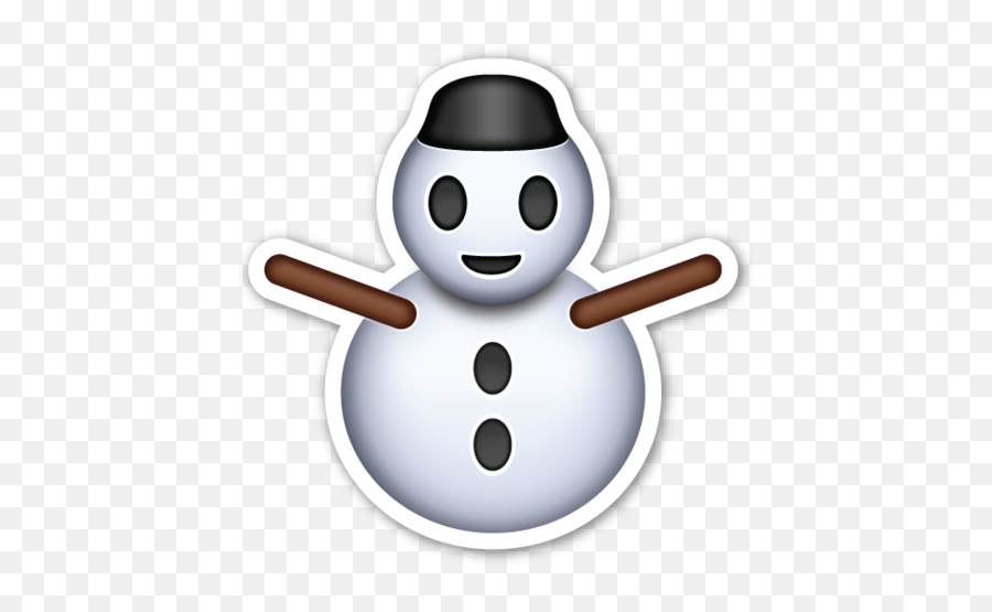 Snowflake Clipart Transparent - Emoji De Muñeco De Nieve Png,Snowflake Emoji Png