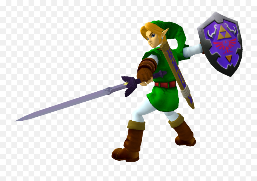 Legend Of Zelda Video Game Ocarina - Soul Calibur 2 Link Art Png,Zelda Transparent