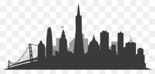 Skyline Silhouette Png - City Transparent