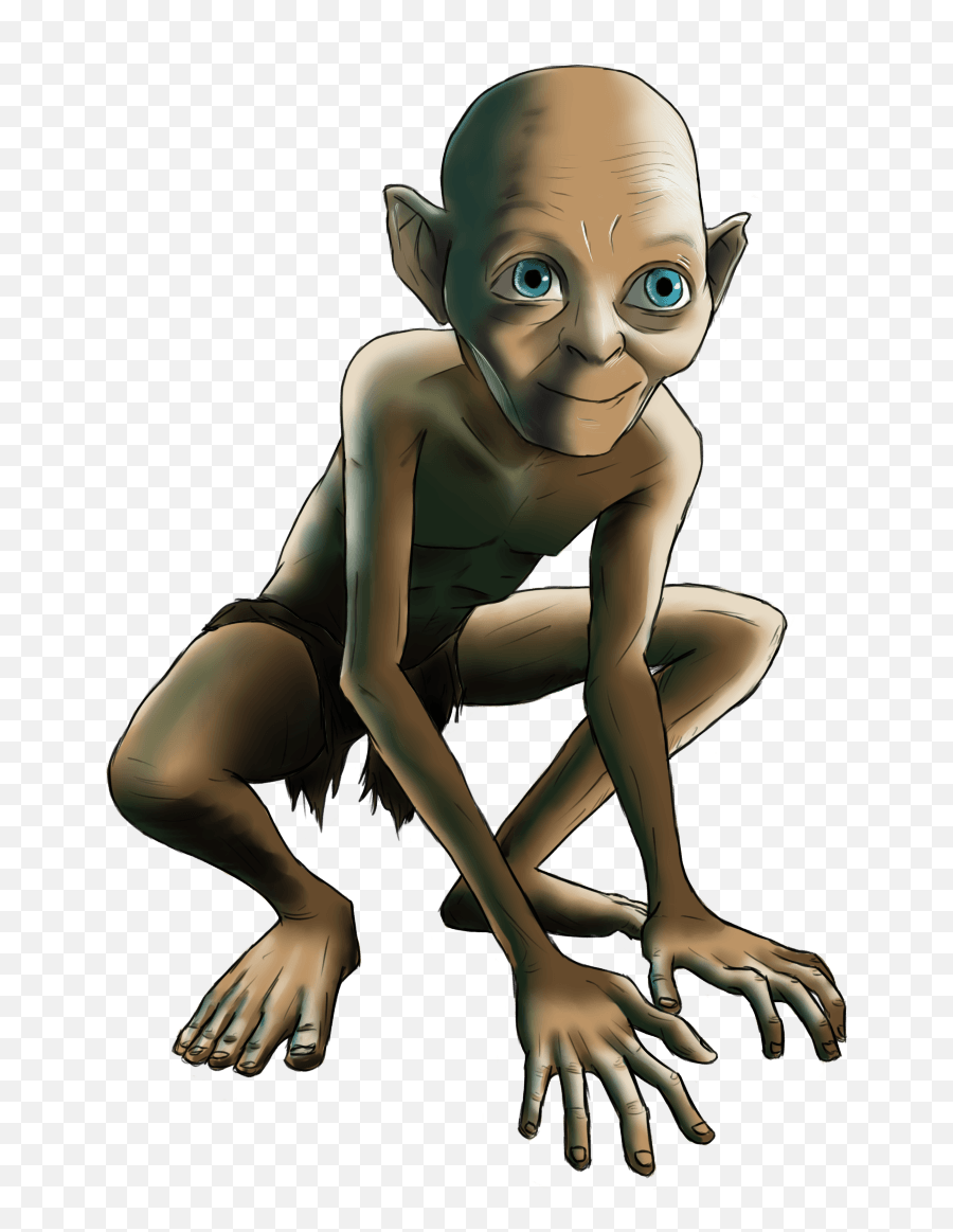 Gollum Png - Hobbit Clipart,Gollum Png