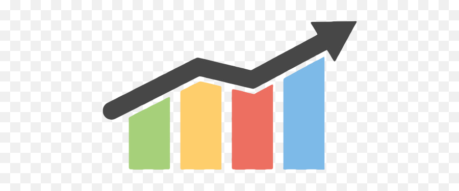 Arrow Bar Graph Growth Icon - Graph Icon Png,Growth Png