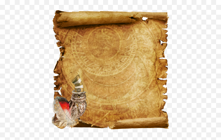 Old Paper Scroll - Scroll Old Paper Background Png,Old Scroll Png