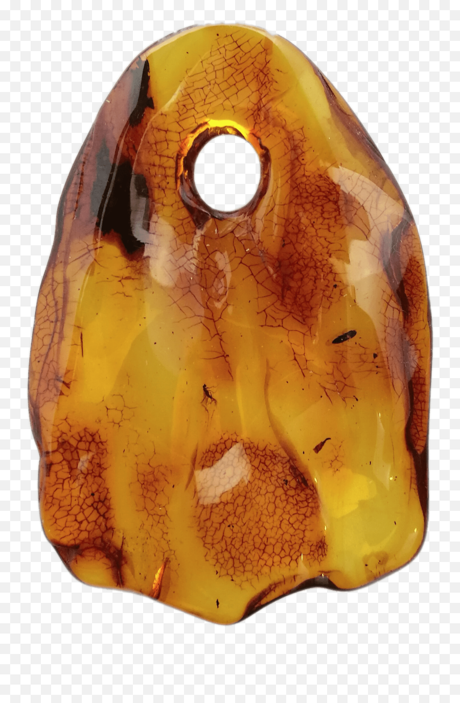 Amber Pendant With Small Insect Transparent Png - Stickpng Melted Amber Transparent Background,Pendant Png