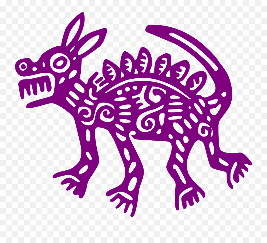 Mexican Ancient Coyote - Free Vector Graphic On Pixabay Coyote Symbol Png,Coyote Png