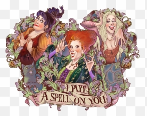 Download Hocus Pocus By Iria Abella 2017 - Art Billy Hocus Pocus Image Png,Hocus Pocus Png