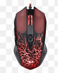 Redragon M608 Wired Gaming Mouse Ergonomic Led Back Light Pc Laptop Computer 4 Colors 2 Side Buttons 3200 Dpi User Programmable Png