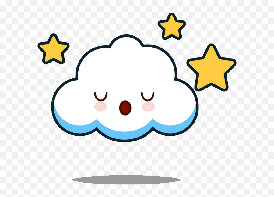 Pin - Cute Cloud Cartoon Png,Mushroom Cloud Transparent