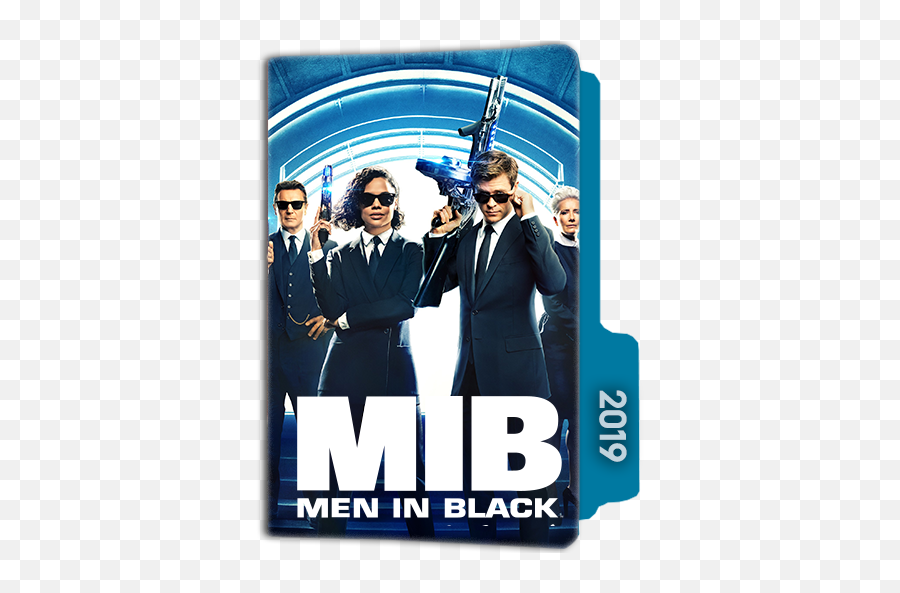 Men In Black International Folder Icon - Men In Black 2 Cast Png,Men In Black Logo