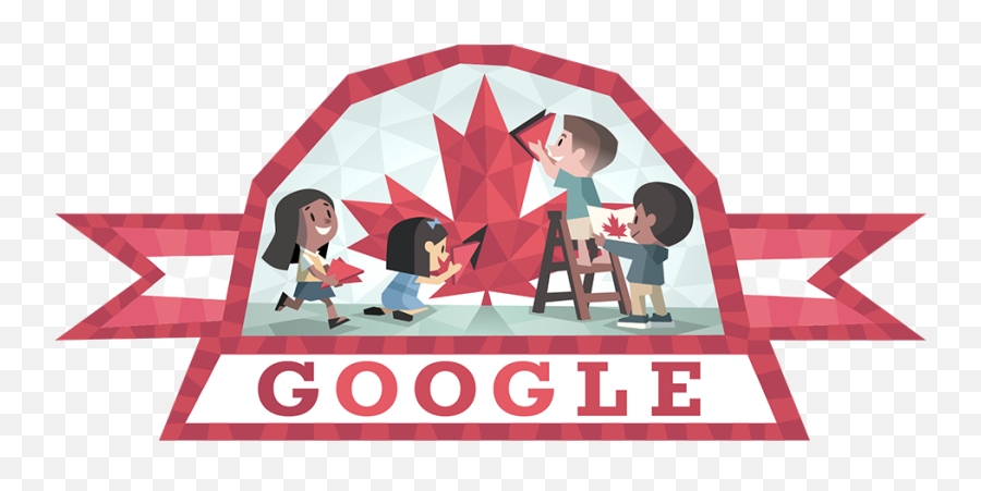 Canada Day 2018 - Canada Day Google Doodle Png,Google Logo 2018