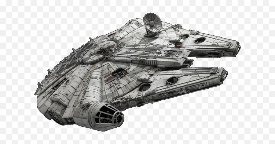 Millennium Falcon - Transparent Star Wars Ships Png,Falcon Transparent