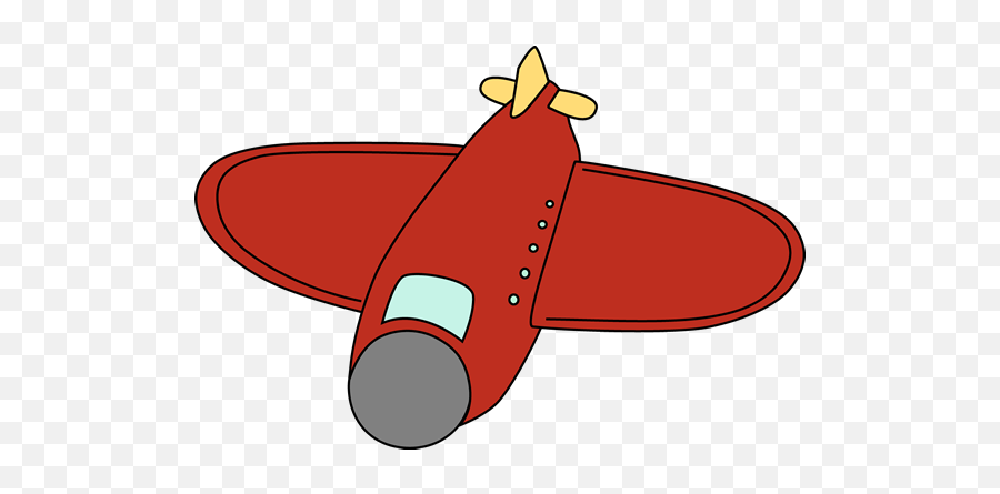 Airplane Clipart Free Download Clip Art - Big Red Plane Cartoon  Png,Airplane Clipart Transparent Background - free transparent png images -  