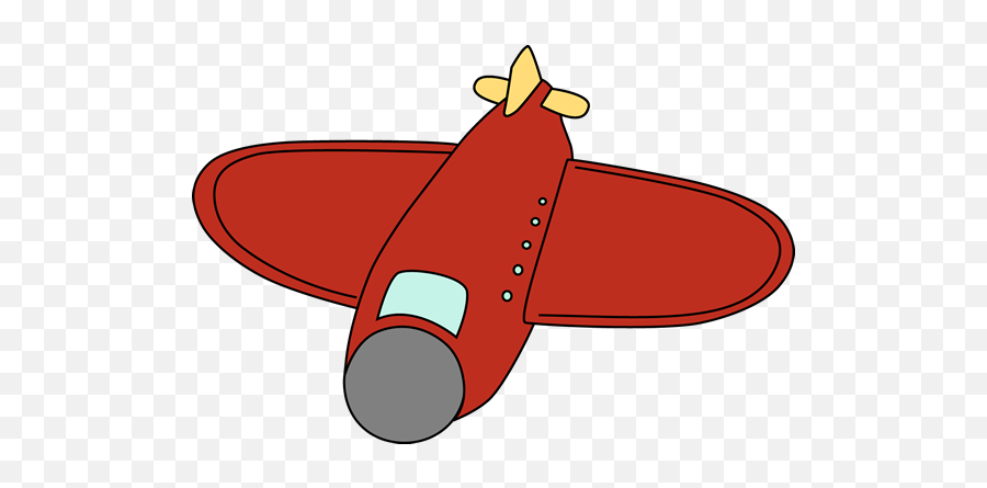 Airplane Clipart Free Download Clip Art - Big Red Plane Cartoon Png,Airplane Clipart Transparent Background