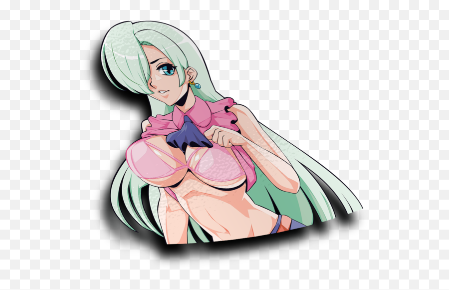 Elizabeth Peeker Sticker - Fairy Png,Anime Tears Png