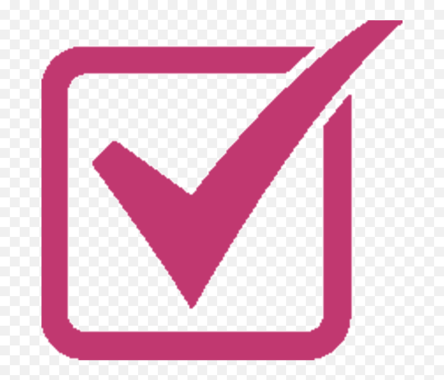 Icon - Pink Png Check Mark Full Size Png Download Seekpng,Check Mark ...