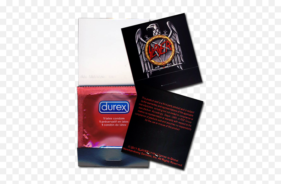 Your Latest Chance To Waste Money Metalsucks - Slayer Condoms Png,Slayer Logo