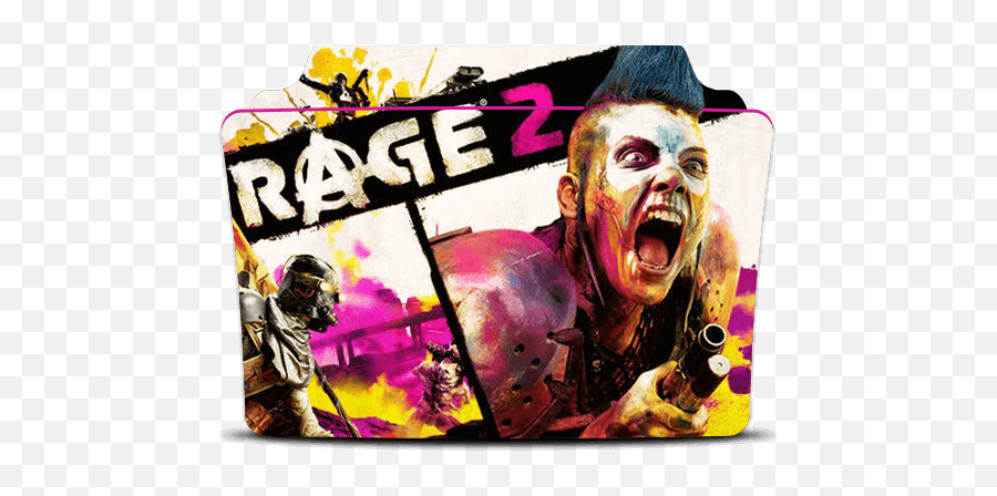 Rage 2 Folder Icon - Post Apocalyptic Neon Png,Rage Transparent