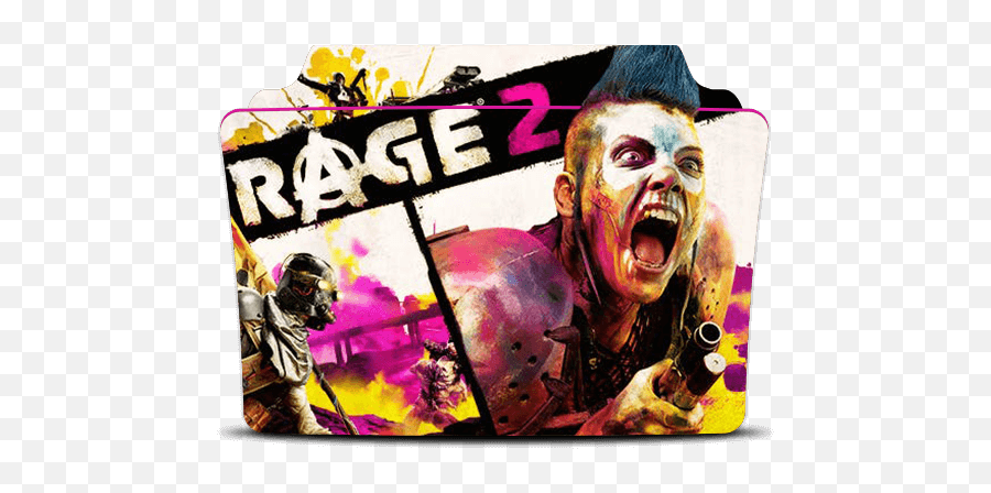 Rage 2 Folder Icon - Post Apocalyptic Neon Png,Rage Transparent - free ...