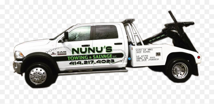 Best Towing In Milwaukee Tow Truck Nunuu0027s - Commercial Vehicle Png,Tow Truck Logo