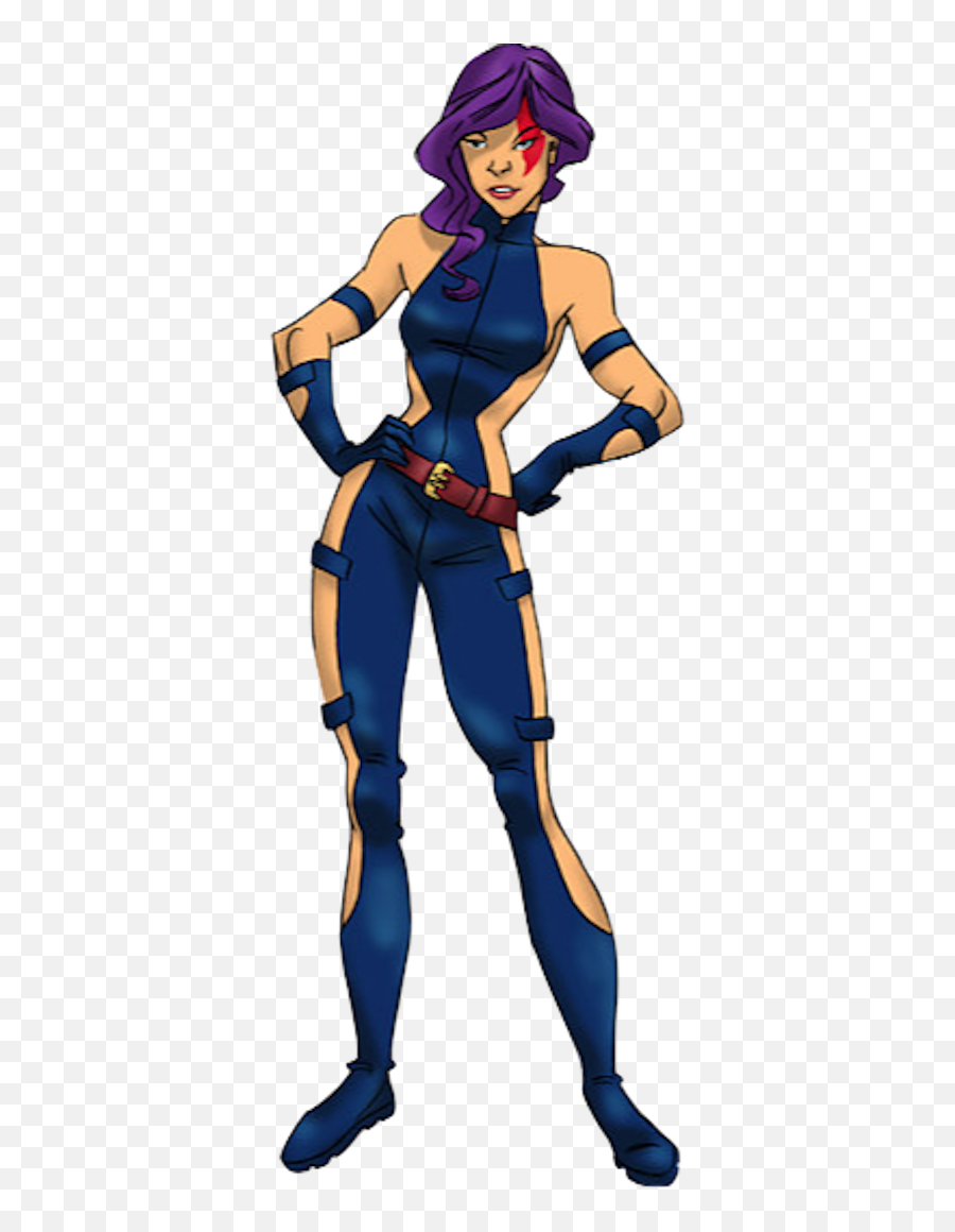 Download Psylocke - Avengers Earth Mightiest Heroes Concept X Men Evolution Art Png,Psylocke Png