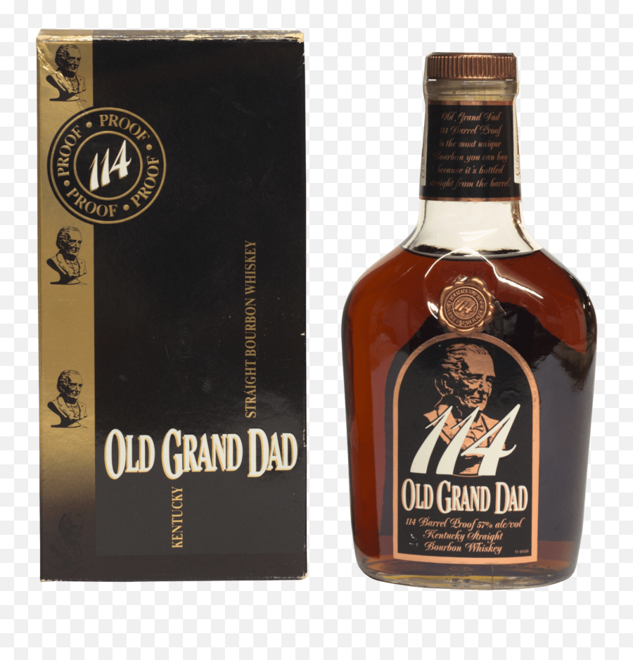 Old Grand Dad 114 Barrel Proof Lot Number 1 Kentucky - Old Grand Dad 114 Png,Grand Dad Png
