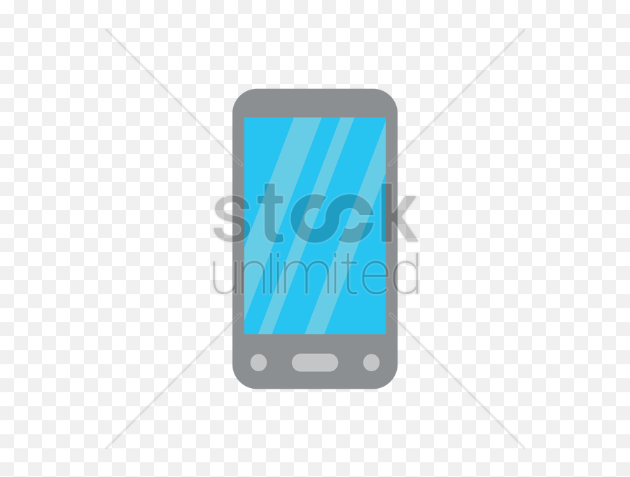 Mobile Phone Icon Vector Image - Horizontal Png,Phone Icon Vector