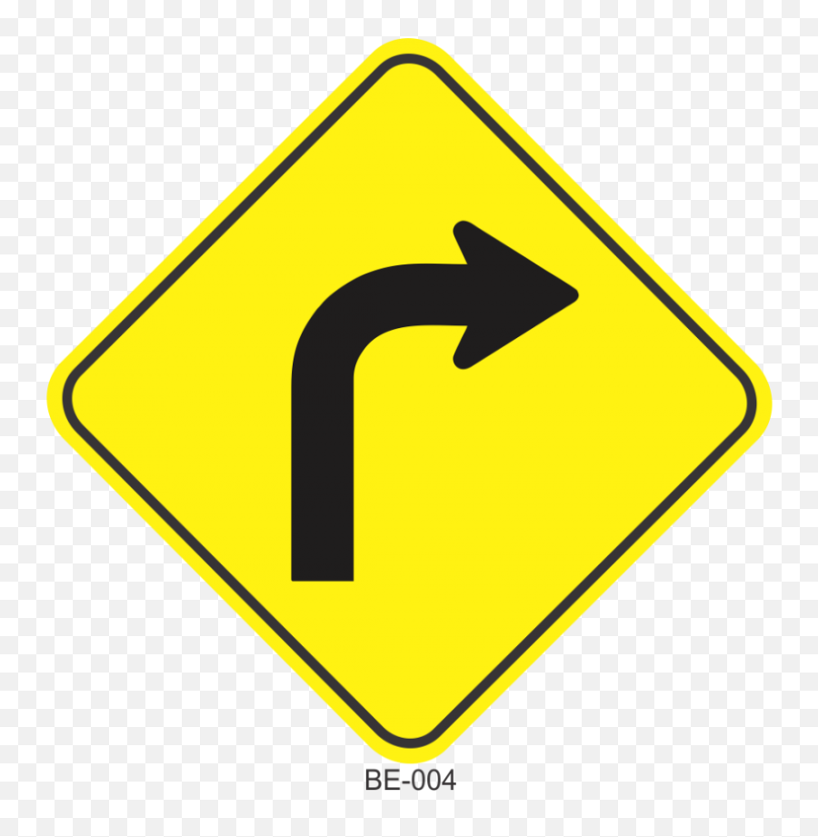 Formas Curvas Png - Placas De Trânsito Winding Road Sign For Slow Down For A Curve,Winding Road Icon