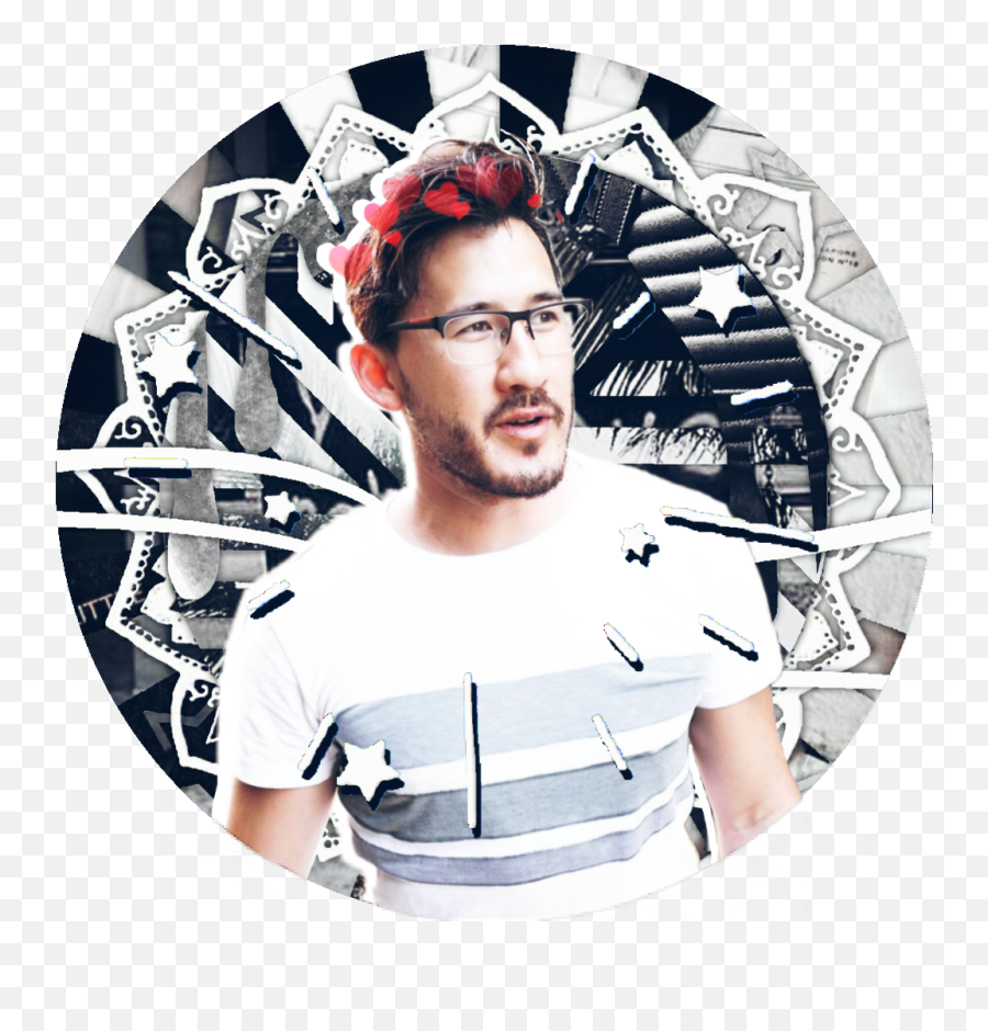Markiplieredit Icon Image - Eyeglass Style Png,Who Drew Markipliers Icon