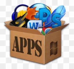 14 Box App Icon Flat Png Images - Cloud Storage Transparent Apps Png
